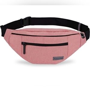 MAXTOP PINK LARGE FANNY CROSSBODY PACK
